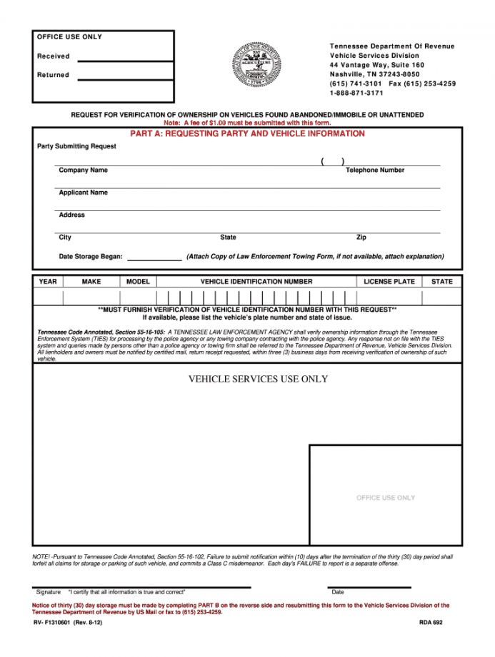 Blank car title template: Fill out & sign online  DocHub