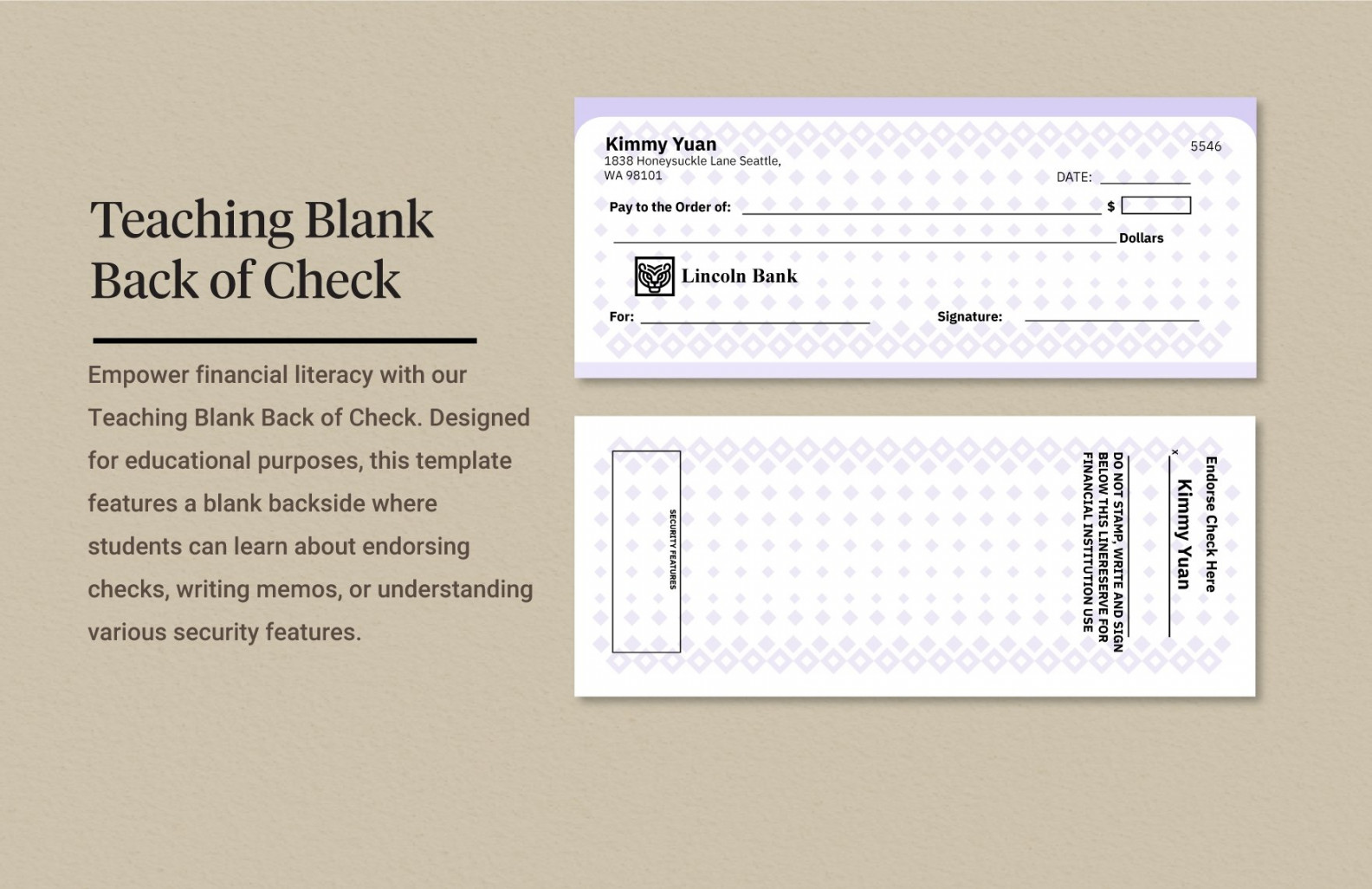 + Blank Check Template - DOC, PSD, PDF & Vector Formats