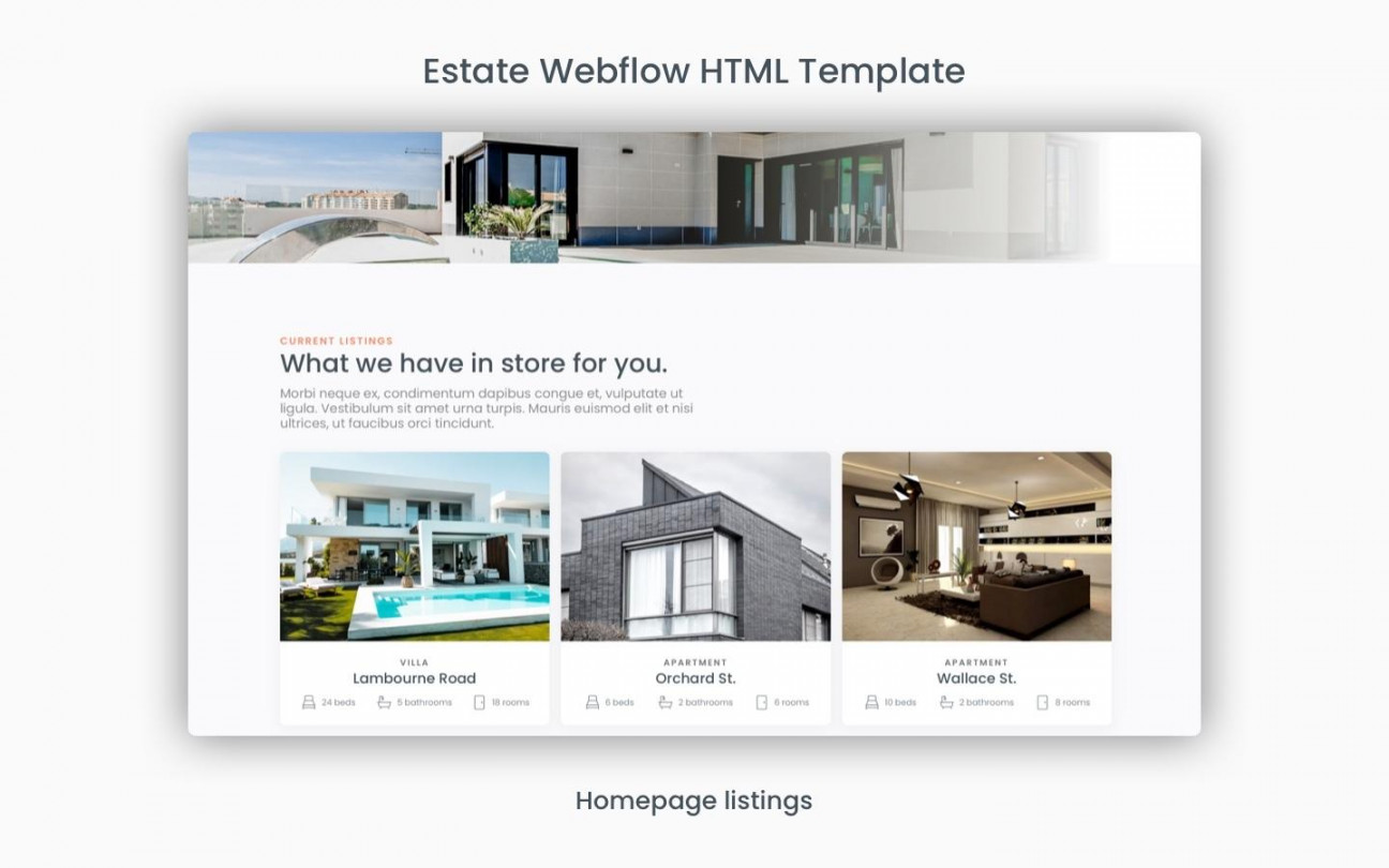 Estate – Real Estate Template