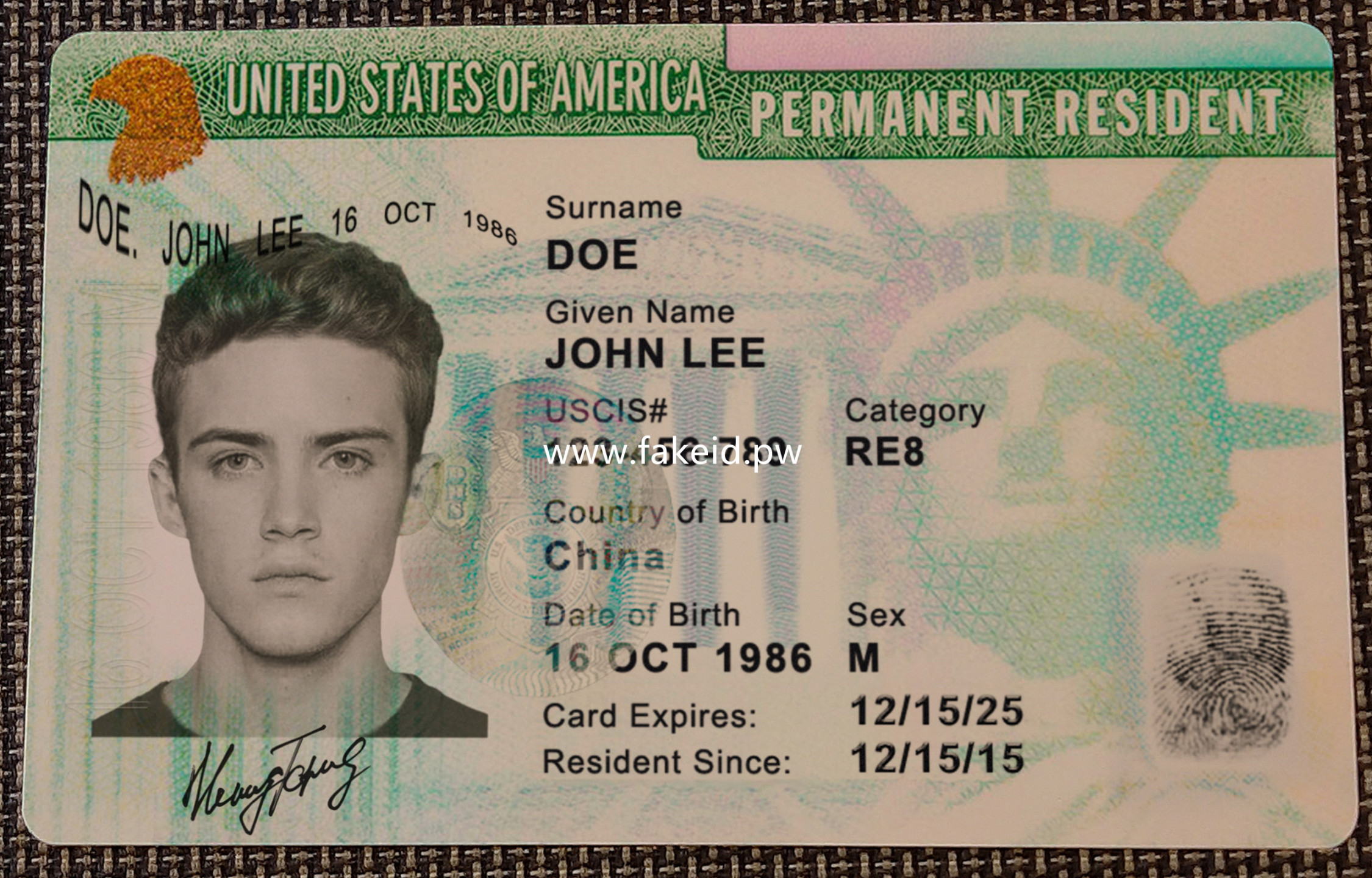 Fake Green Card Usa - Buy Fake Id Online