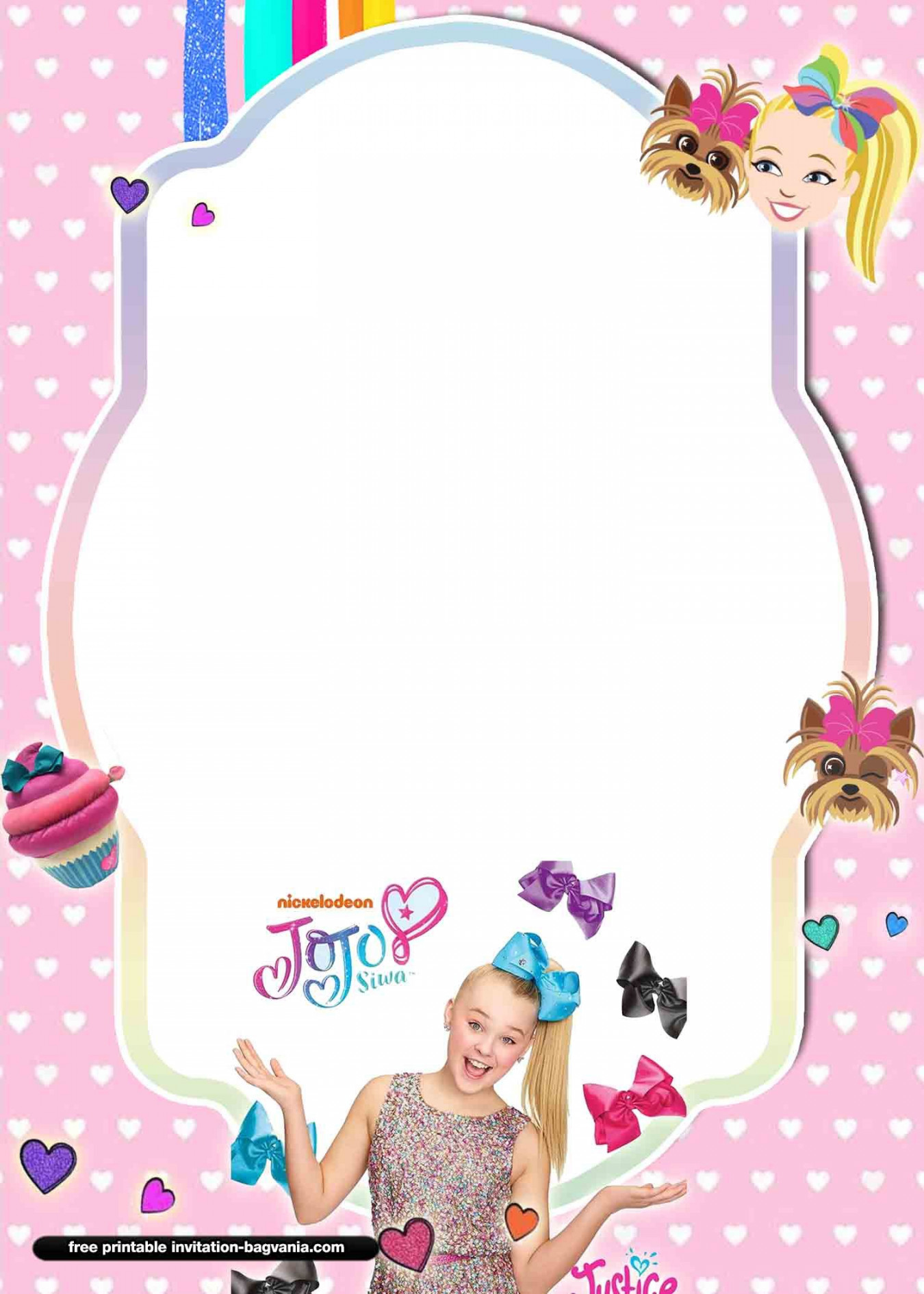 + FREE Jojo Siwa Invitation Templates  Jojo siwa birthday