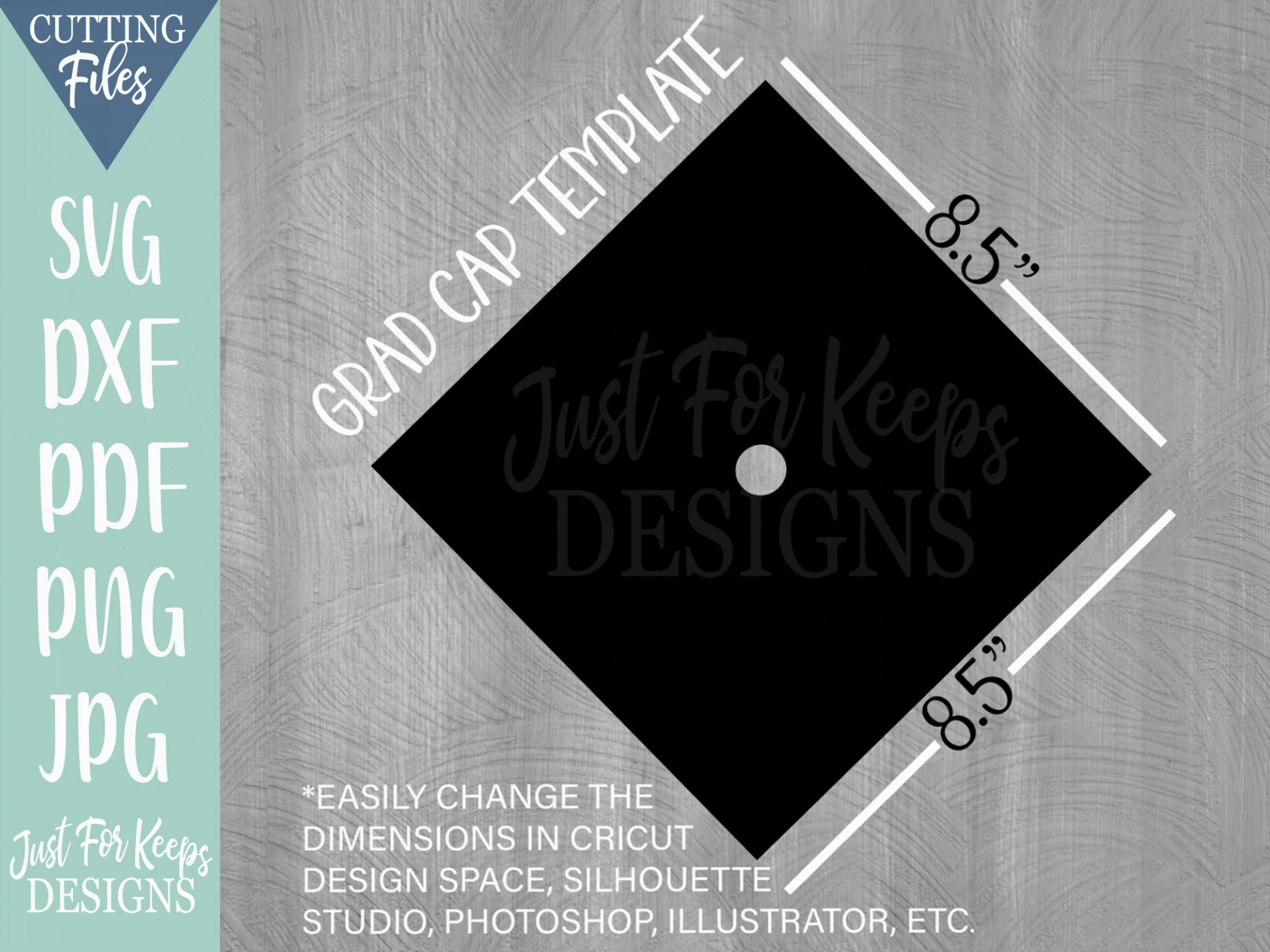 Graduation Cap SVG Grad Cap Template DIY Graduation Cap - Etsy Denmark