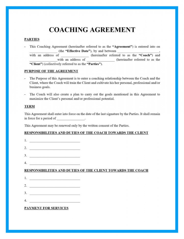 How To Use a Coaching Contract (Download our Free Template)