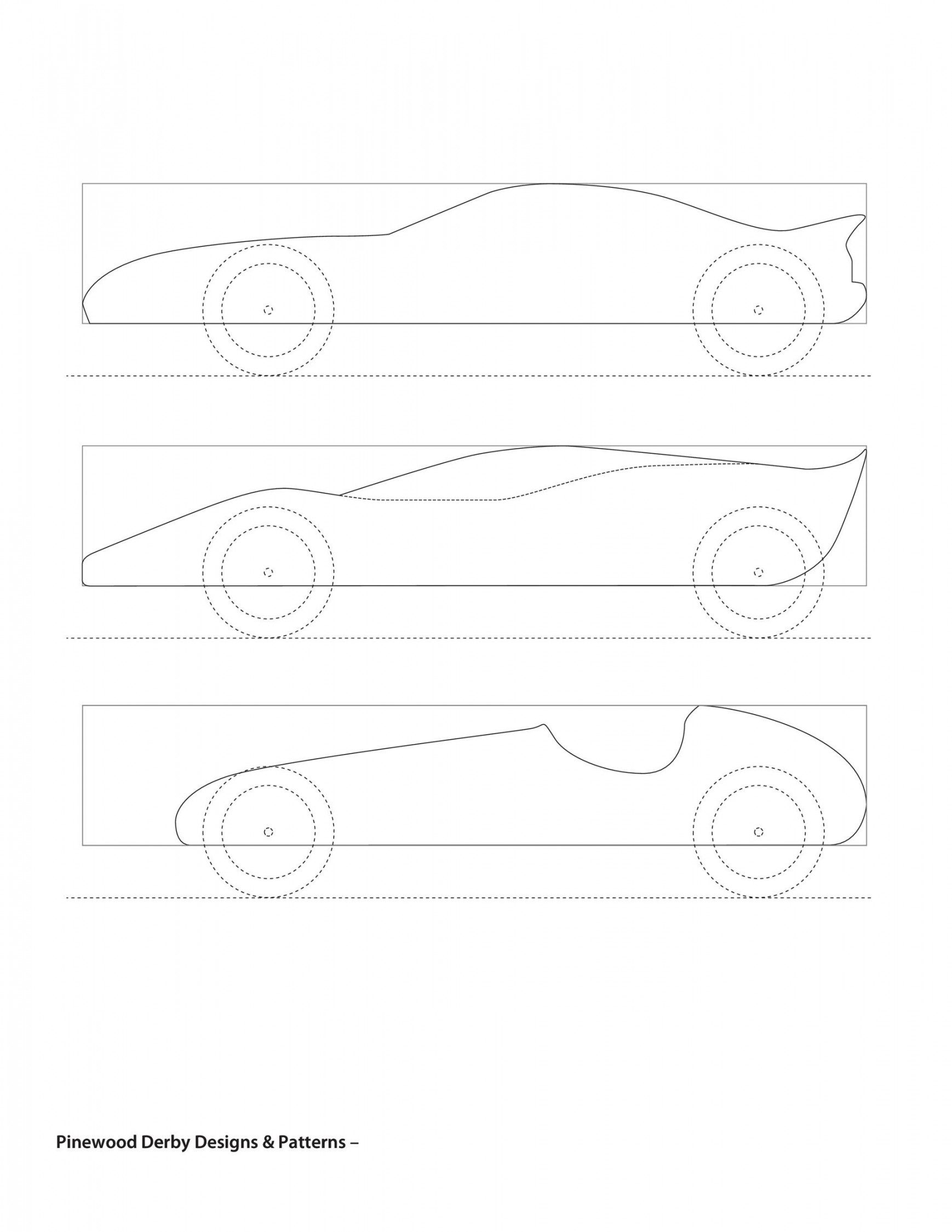 Awesome Pinewood Derby Car Designs & Templates ᐅ TemplateLab