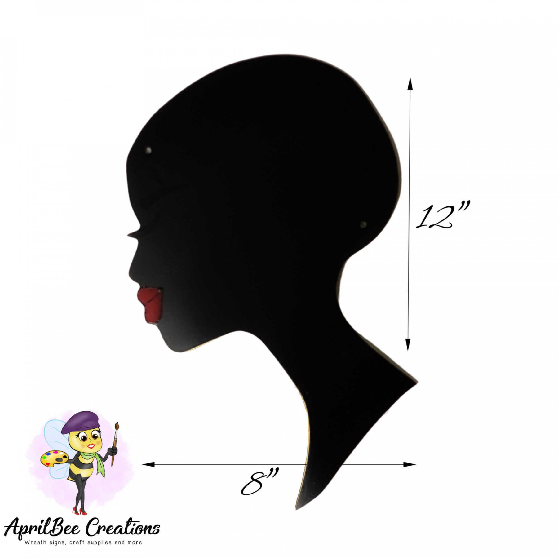 Diva Head Silhouette Printable - Printable Word Searches