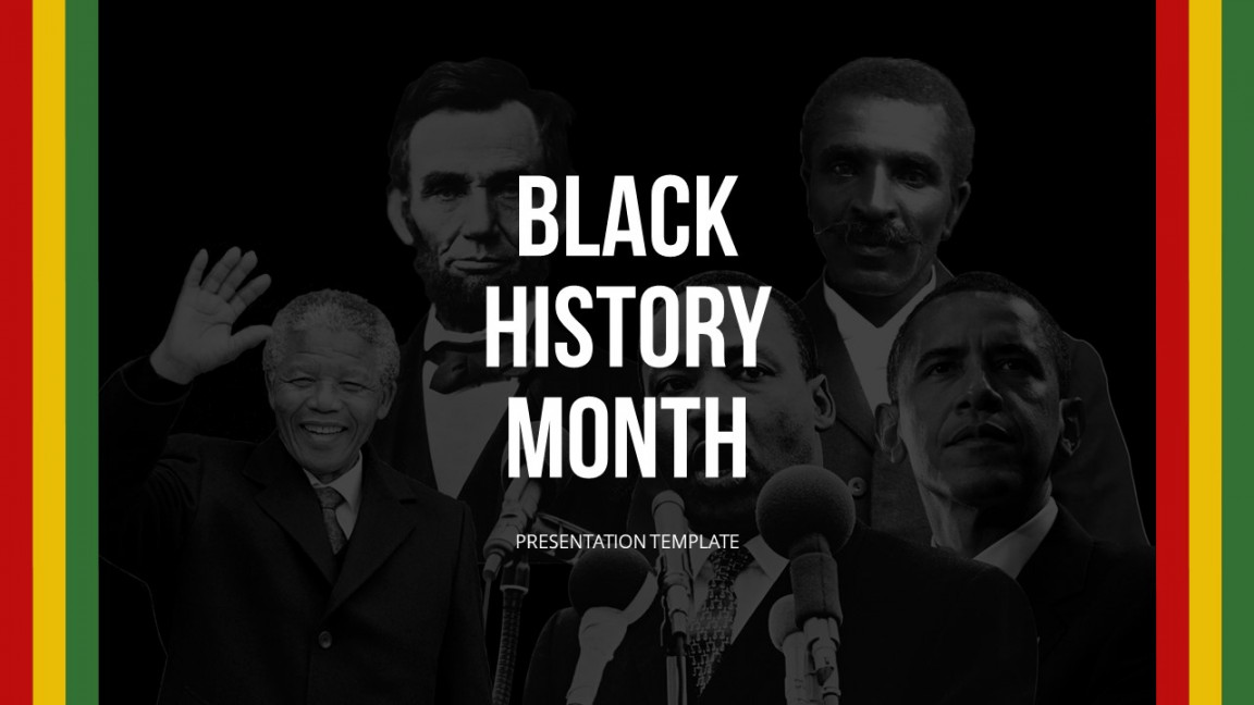 Free Black History Month PowerPoint Template & Google Slides