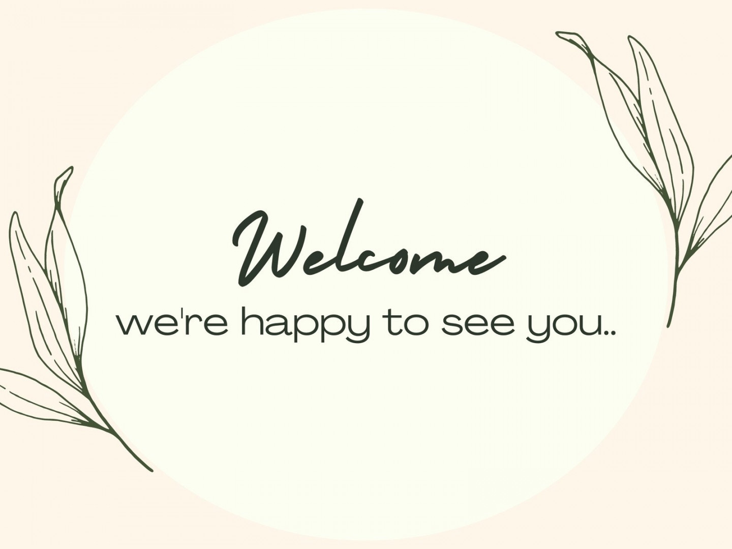 Free custom printable welcome yard sign templates  Canva