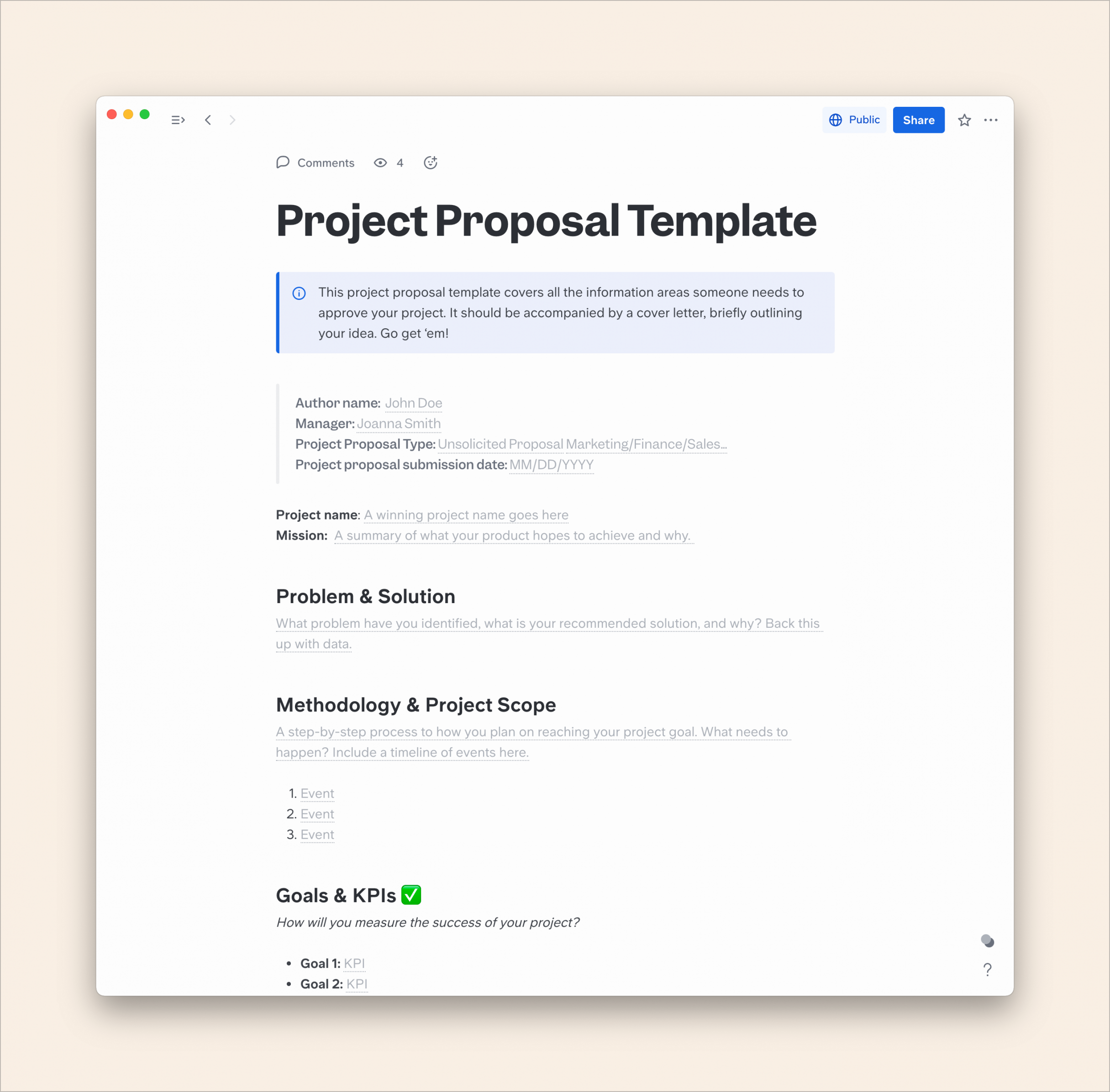 How to Write a Perfect Project Proposal in