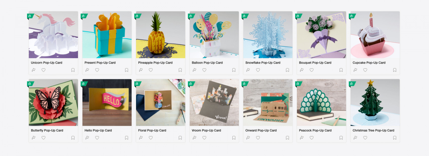 Pop up cards now in Design Space – Cricut