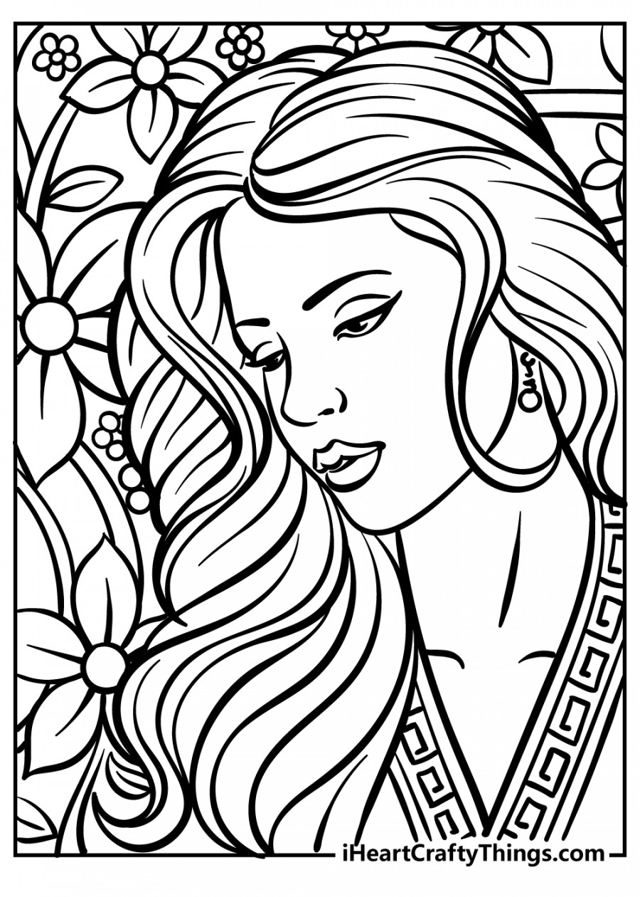 Printable Adult Coloring Pages (Updated )