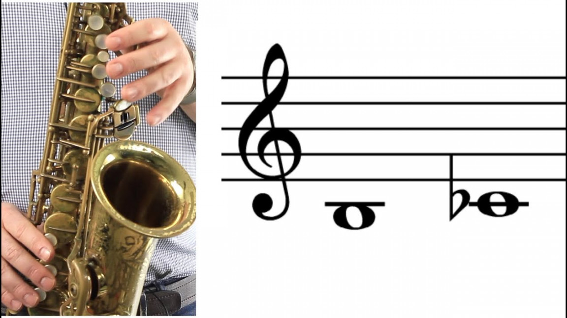 ALTO SAX: How to Play Low B (C-flat)