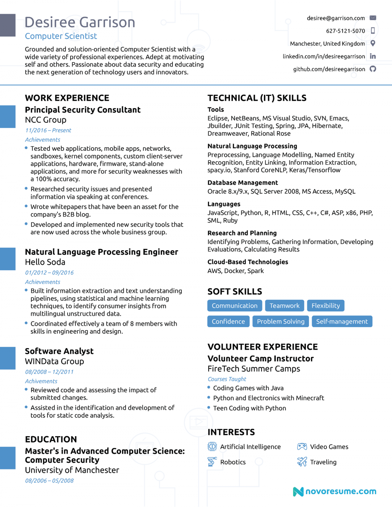 Chronological Resume - Writing Guide With  Free Templates