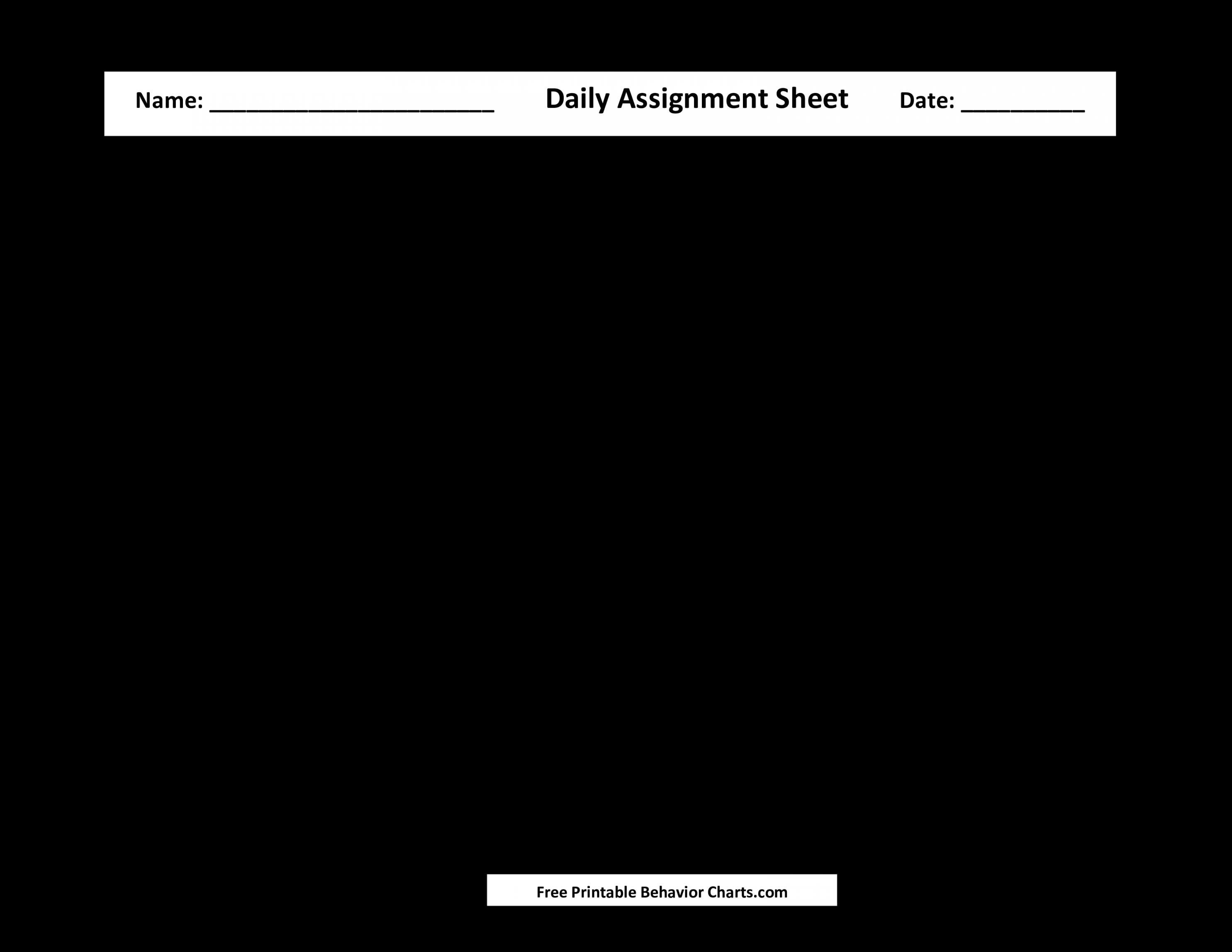 Daily Assignment - How to create a Daily Assignment? Download this