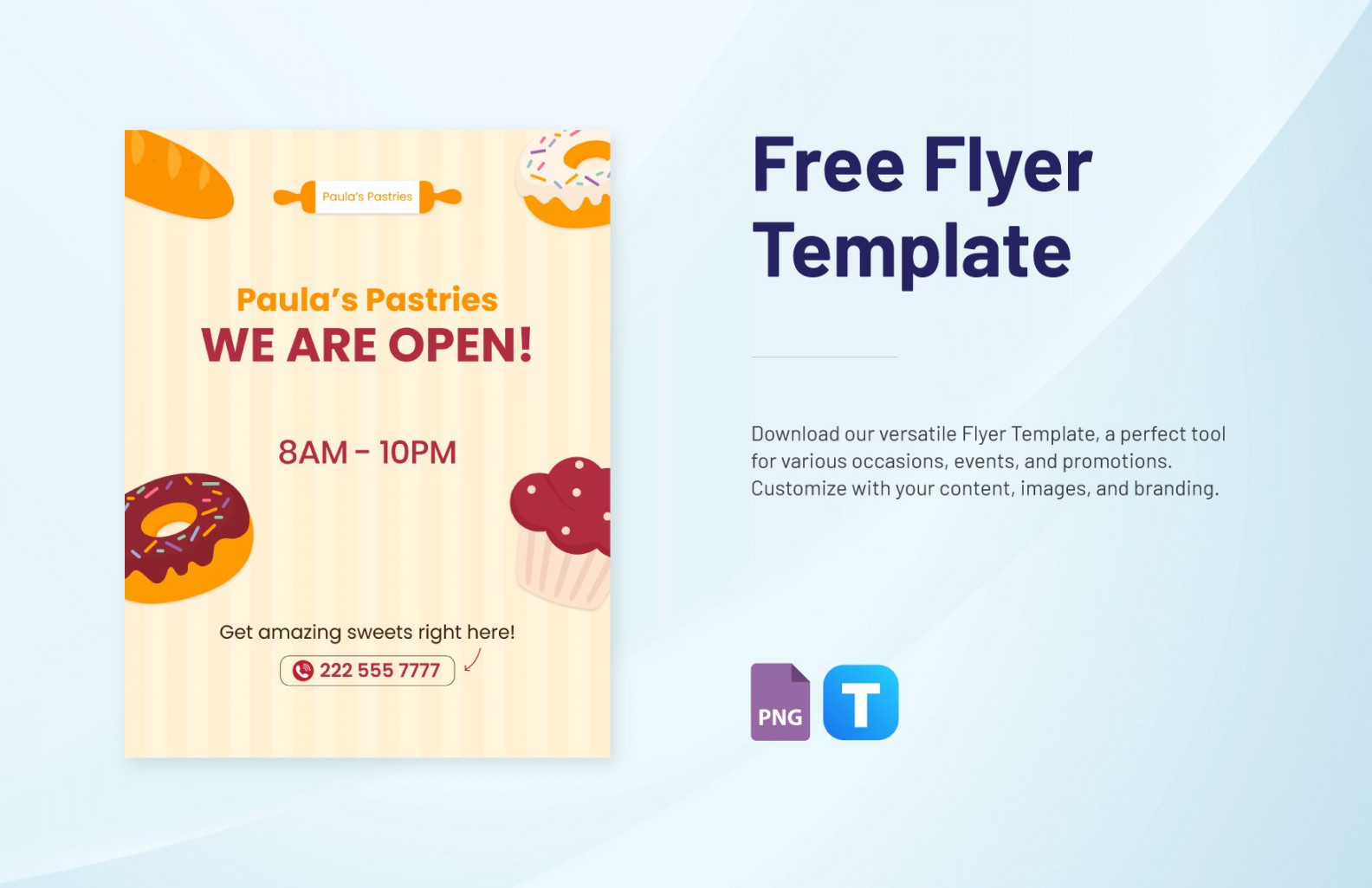 FREE Flyer Template - Download in Word, Google Docs, Excel, PDF