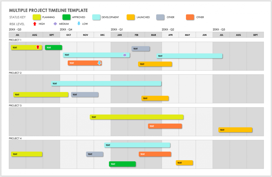 Free Word Project Timeline Templates  Smartsheet