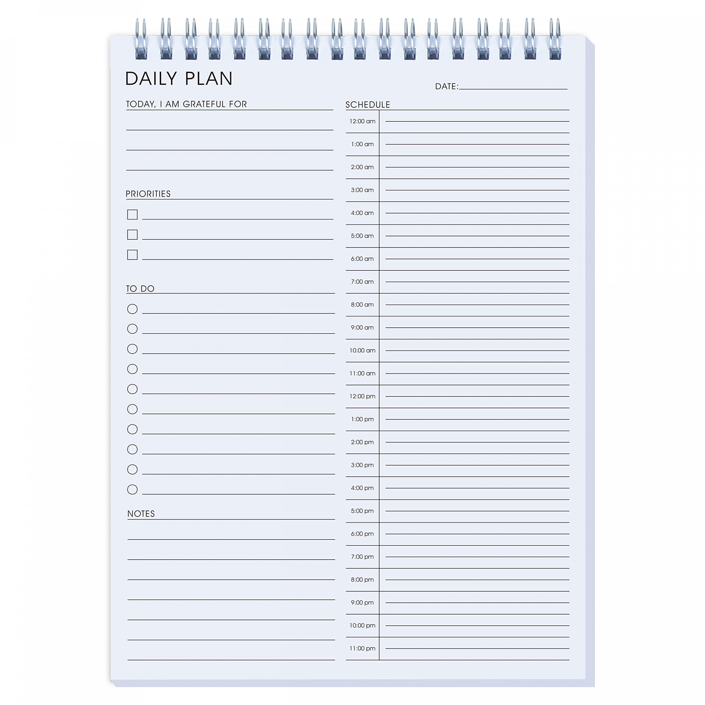 Hour Daily Planner - Daily To Do List for Work & Personal Life,  Productivity Planner, Daily PlannSee more  Hour Daily Planner - Daily To  Do List