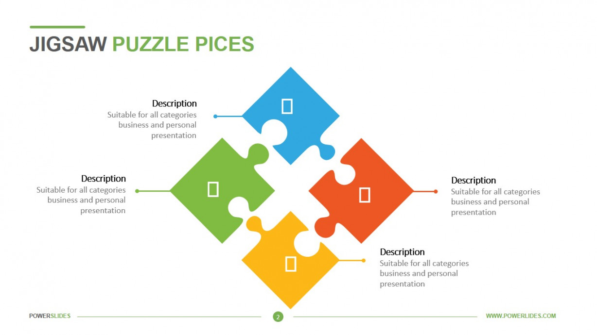 Jigsaw Puzzle Pieces Template  Download Now  PowerSlides™