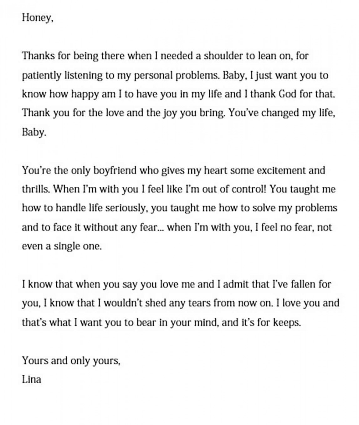 love letter to write a boyfriend  Love letter for boyfriend