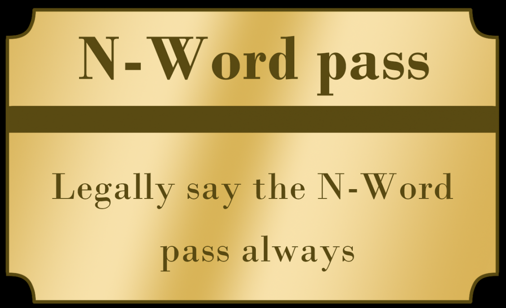 N word pass by XxHeavy-swagxX on DeviantArt