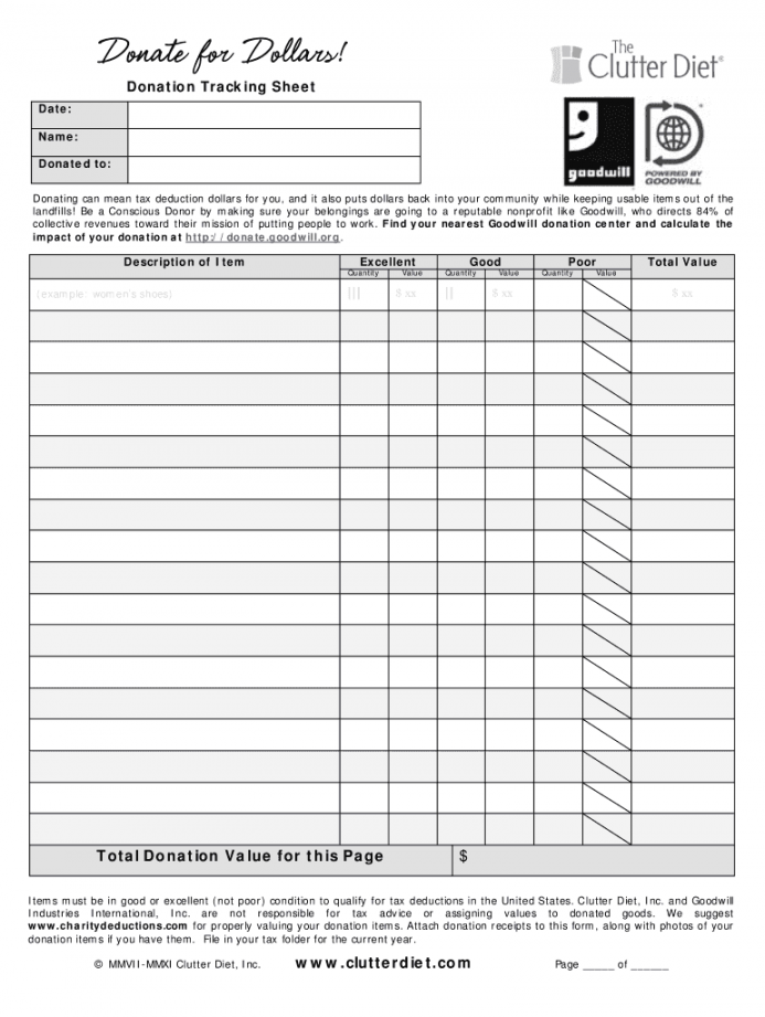 Printable Donation Form - Fill Online, Printable, Fillable, Blank