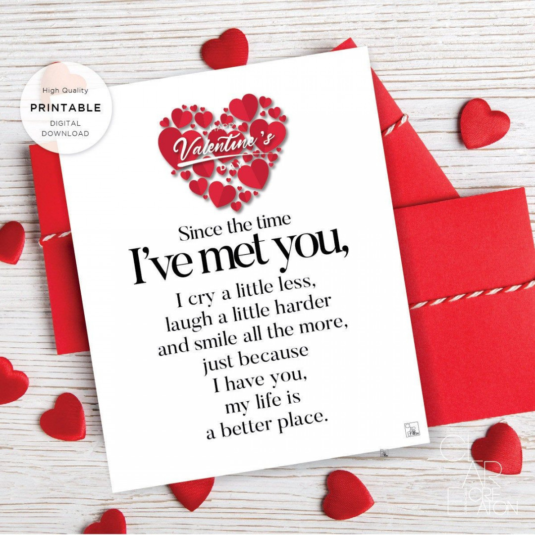 Printable Valentine