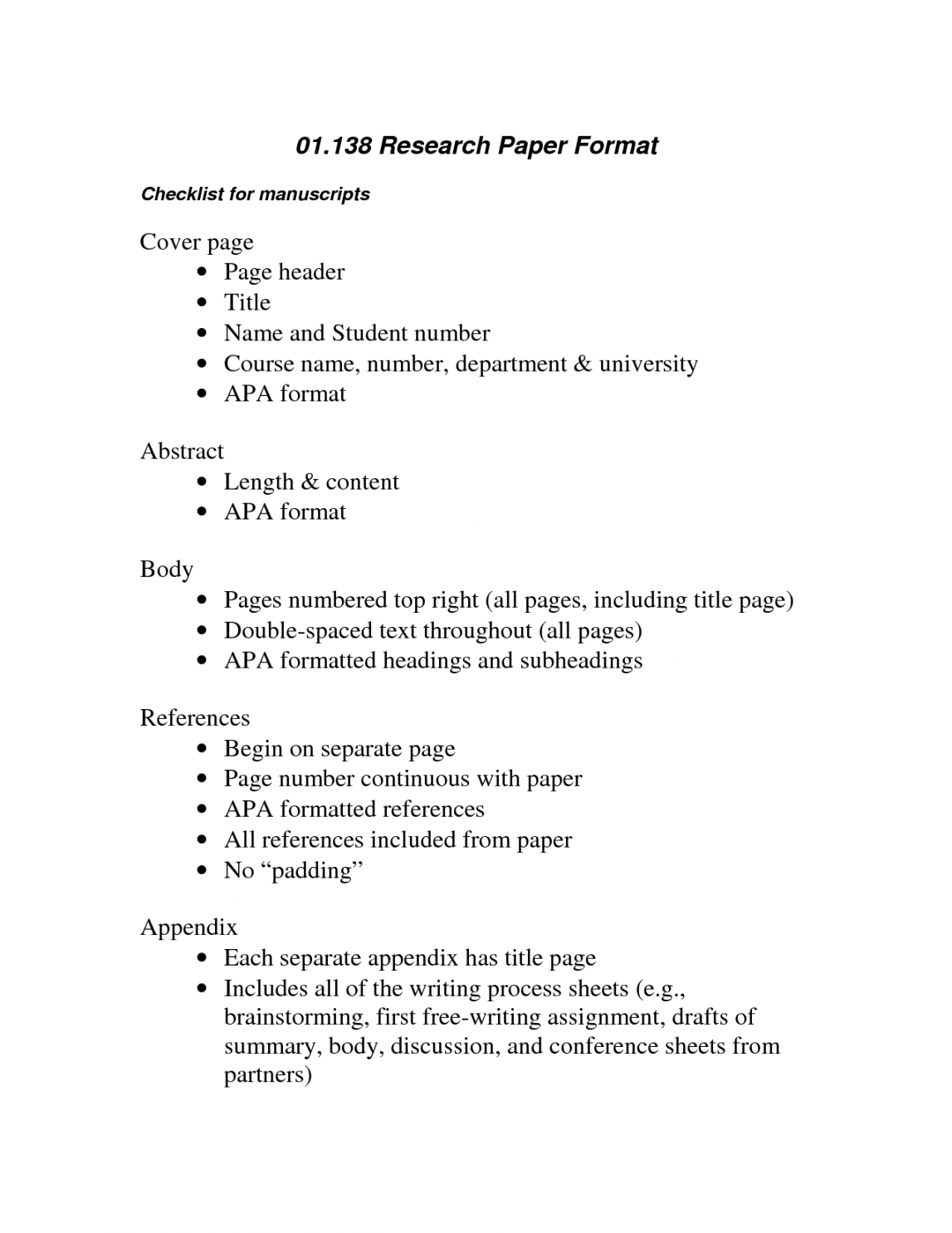 research paper heading  Research paper outline template, Research