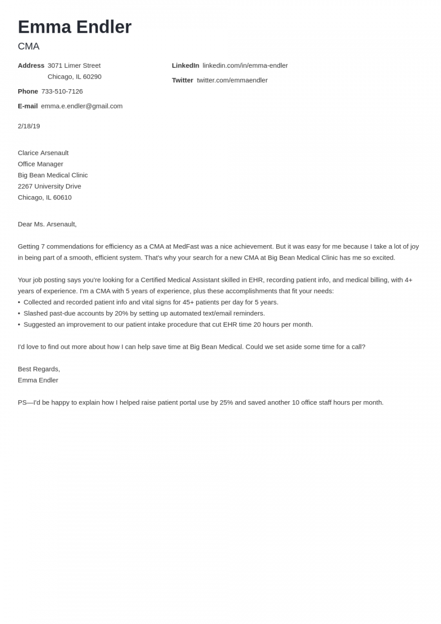 Short Cover Letter Examples for Any Job (+ Writing Guide)