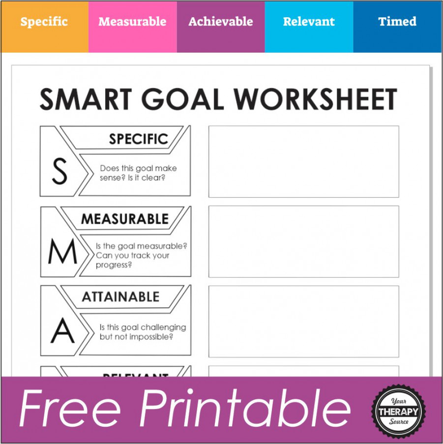 SMART Goals Examples for Students - Your Therapy Source