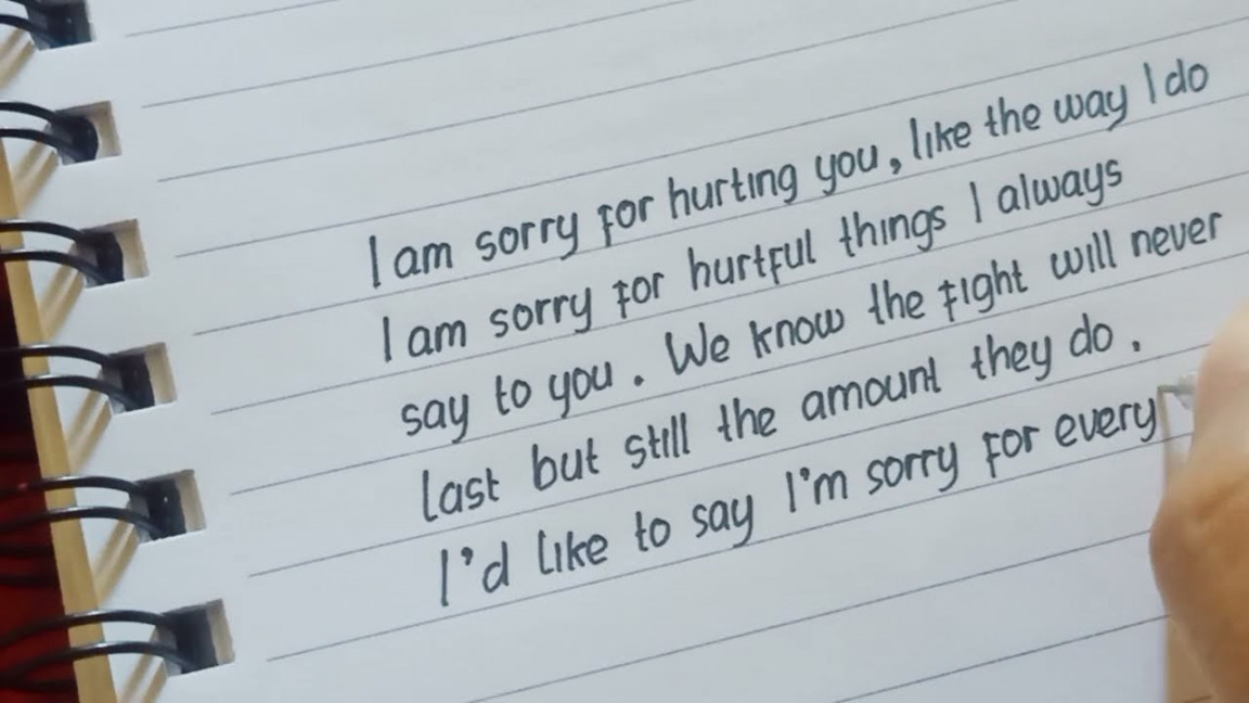 + apology letters to girlfriend for when you really messed up