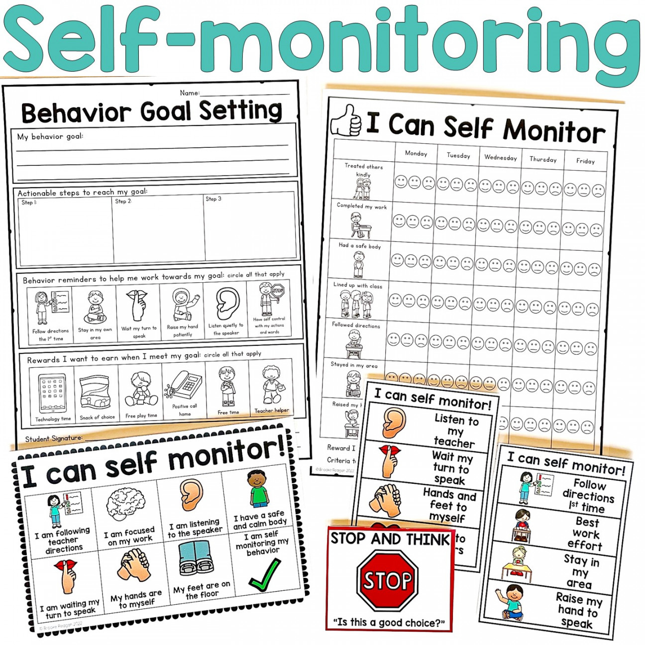 Behavior Self Monitoring - Brooke Reagan