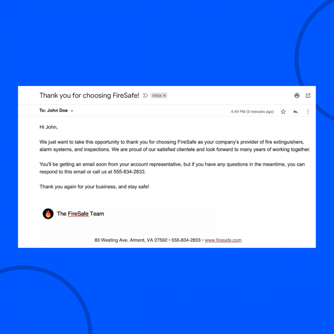 Brilliant Thank You Email Examples for   Mailmunch