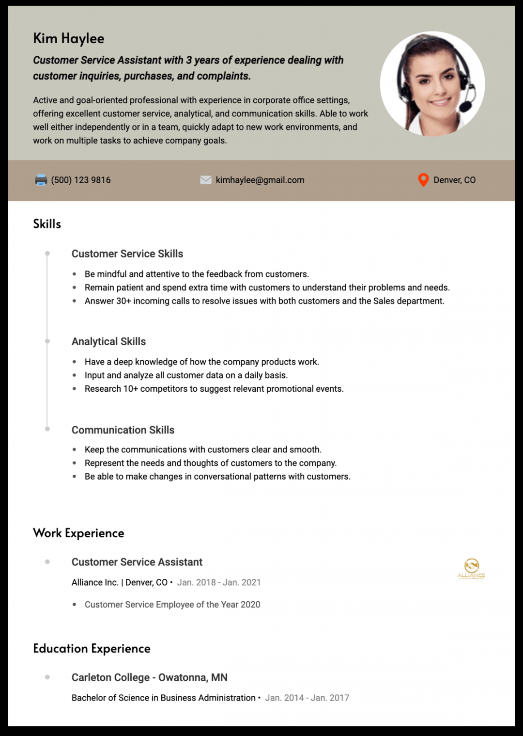 Career Changer Resume: Writing Guide & Template  CakeResume