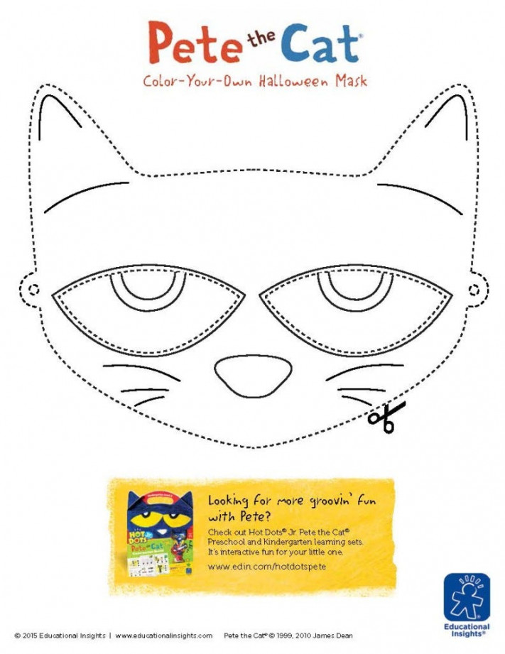 DIY Pete the Cat and Shelby the Pug Masks  Educational Insights