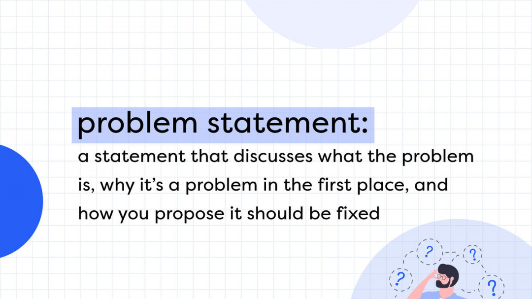 Effective Problem Statement Examples  YourDictionary