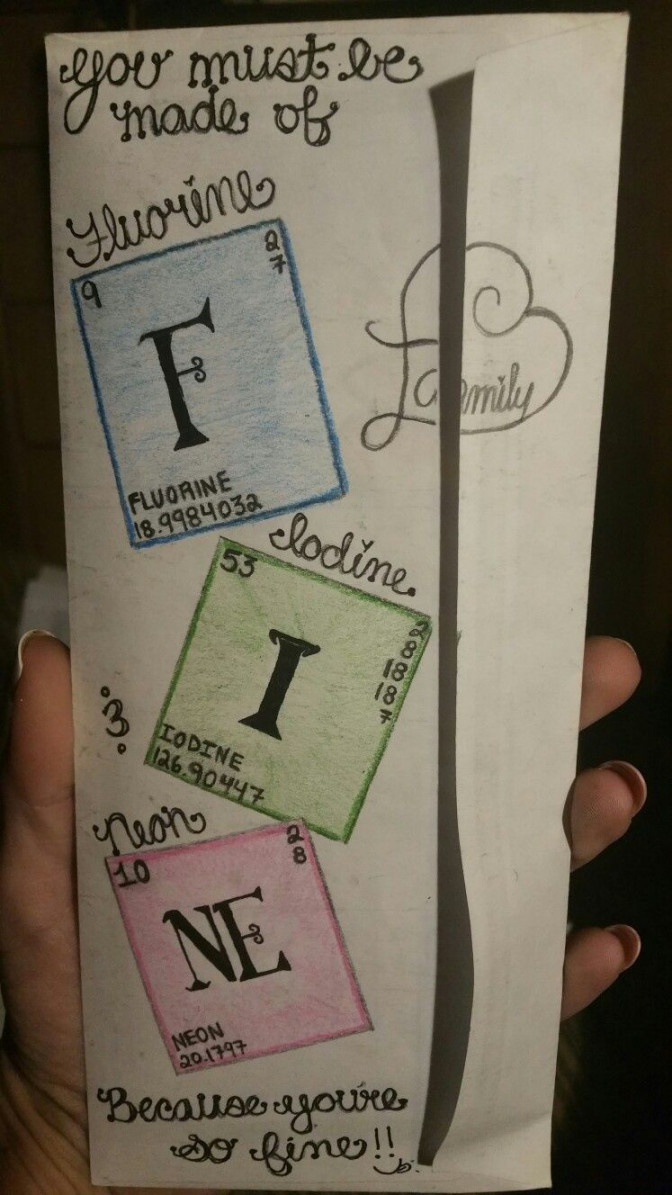 Envelope Decorating Idea I made into my own from SPWF