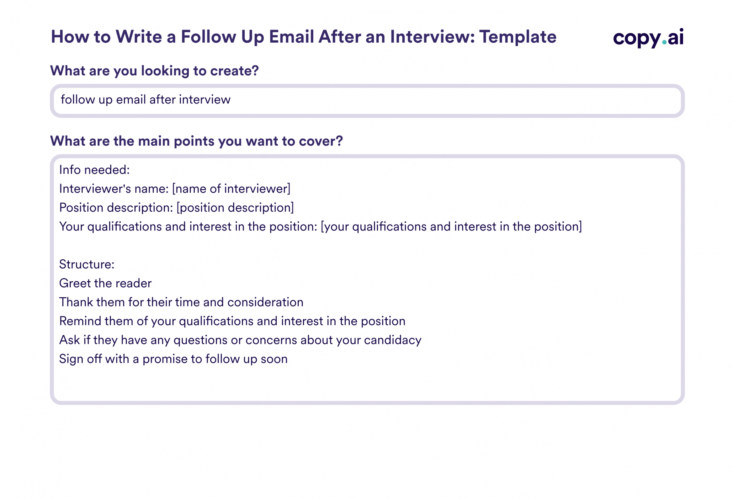 Follow Up Email After Interview Templates: How To Write & Examples