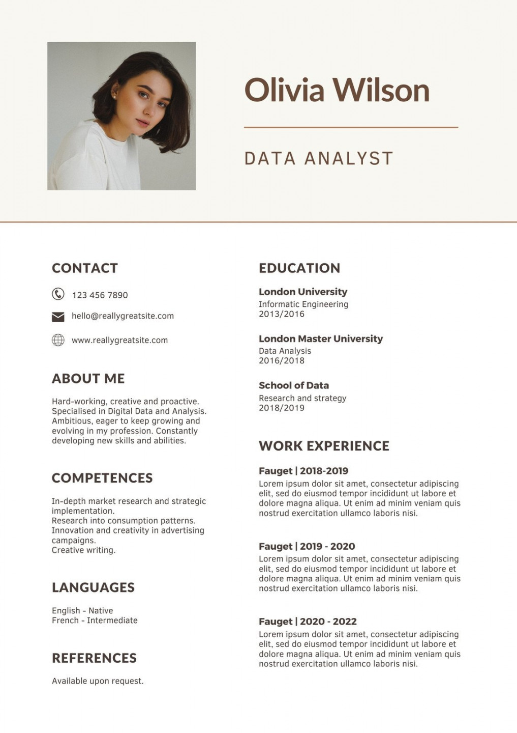 Free custom printable academic resume templates  Canva