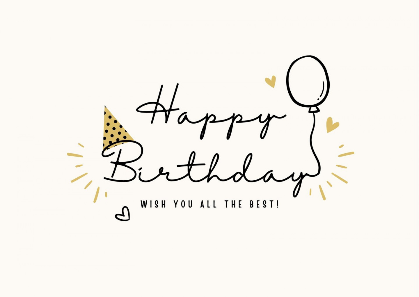 Free, custom printable birthday card templates  Canva