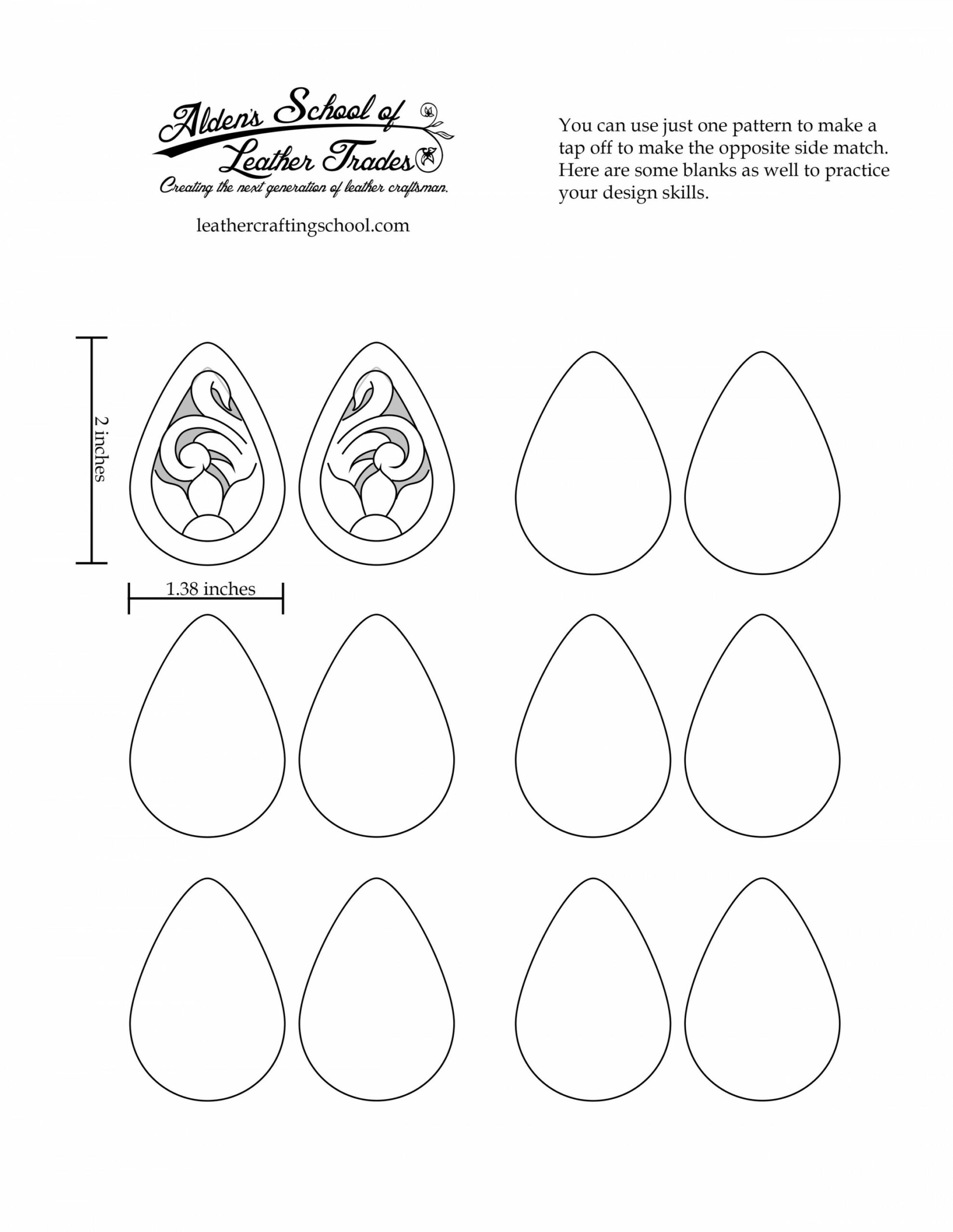 FREE- Earring Pattern — Alden