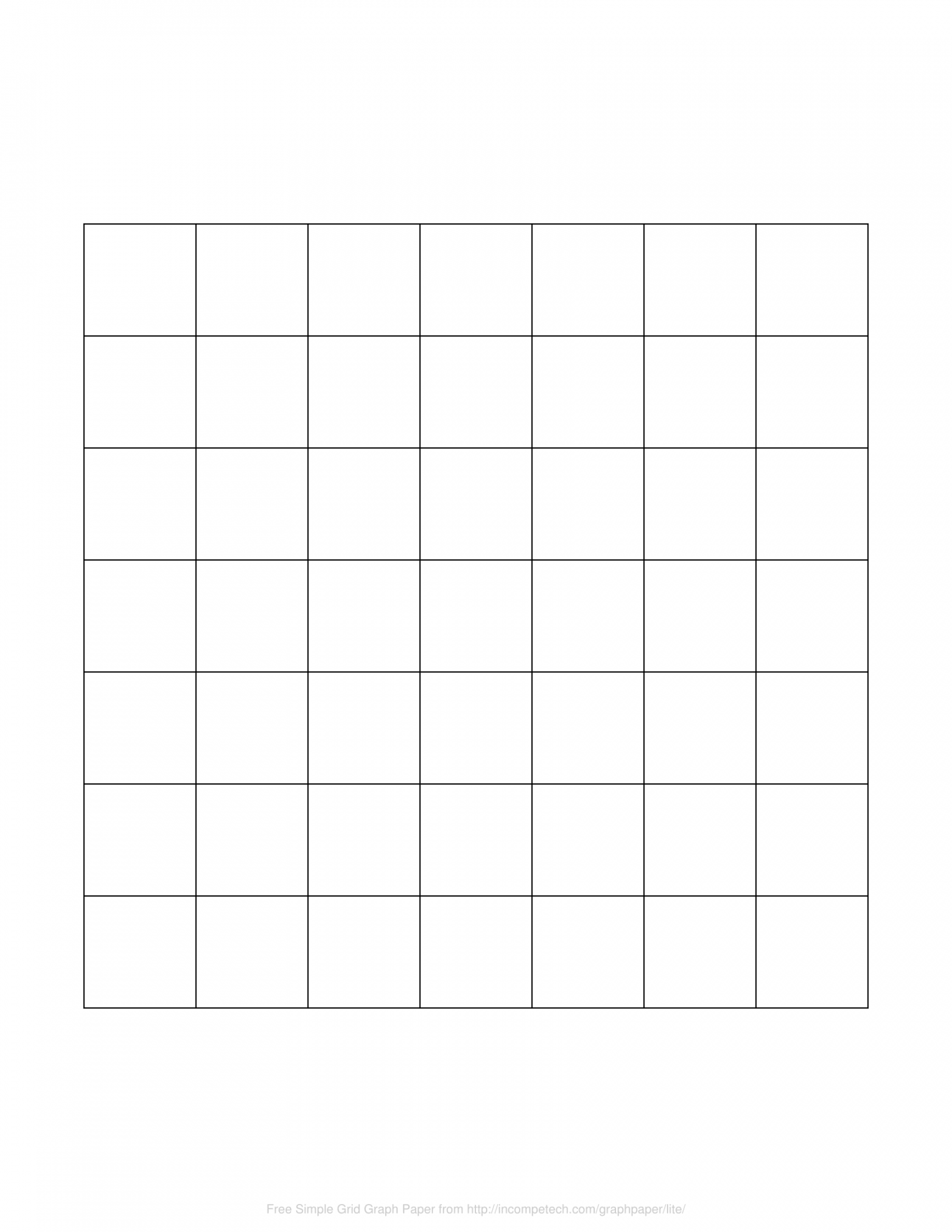 Free Online Graph Paper / Simple Grid