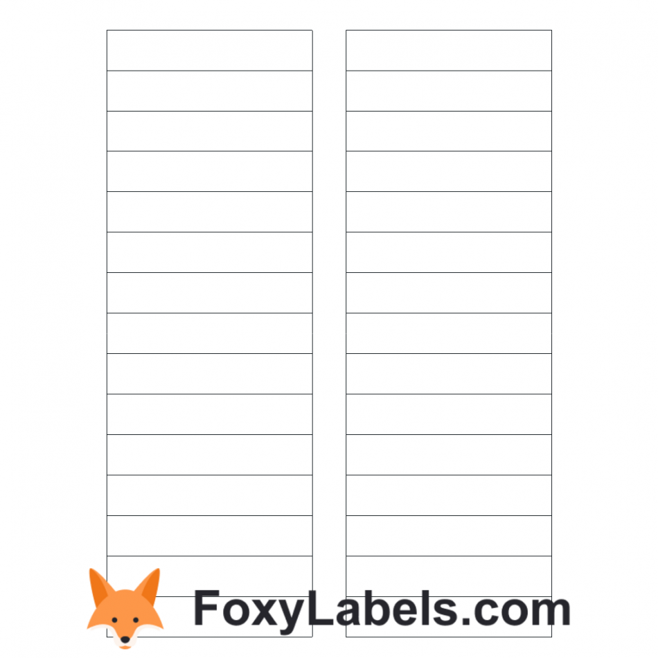 Google Docs Label Template Compatible with Avery®