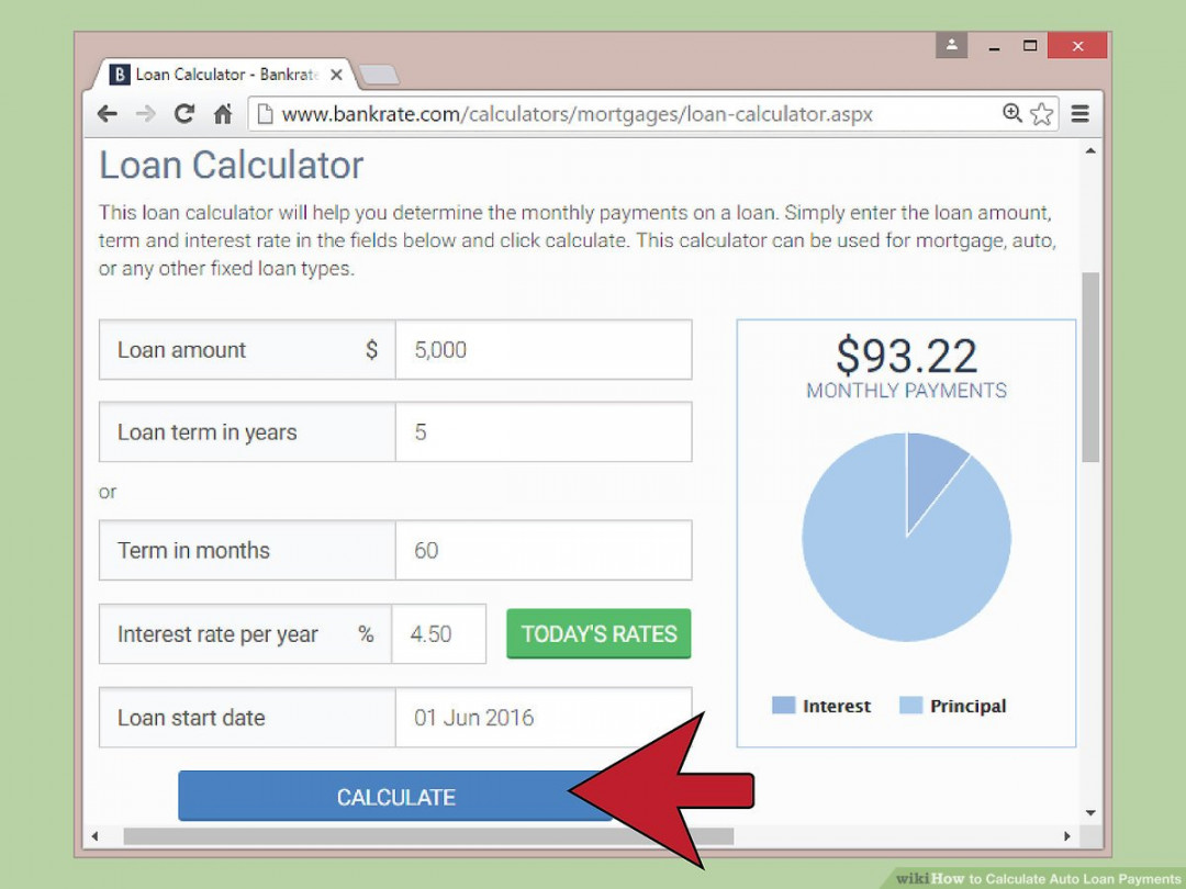 How to Calculate Auto Loan Payments (with Pictures) - wikiHow