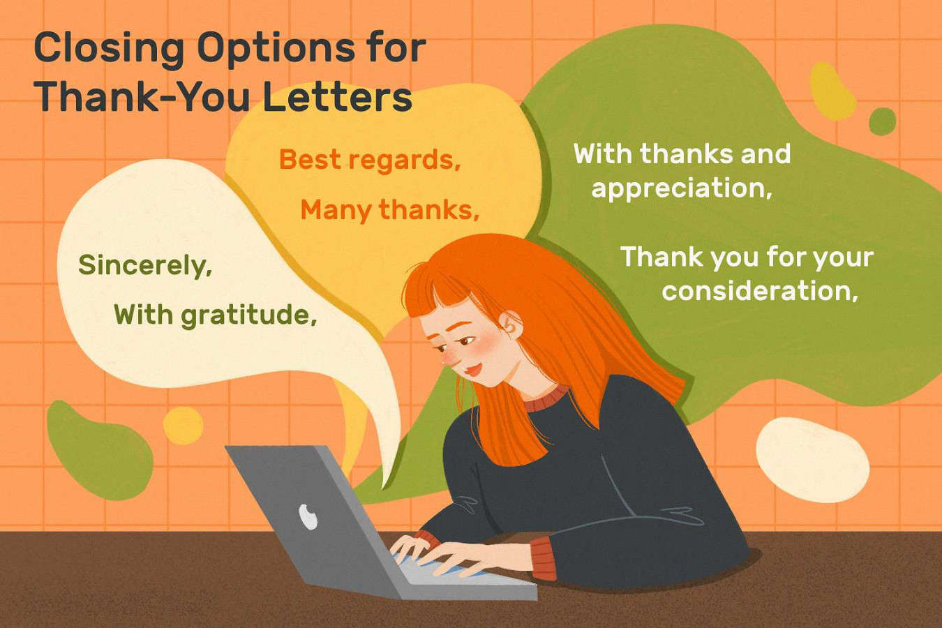 How To Close a Thank-You Letter