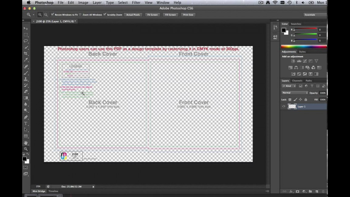 How To Use CD Templates In Adobe Photoshop