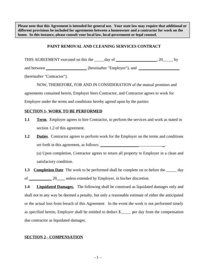 Junk removal contract template: Fill out & sign online  DocHub