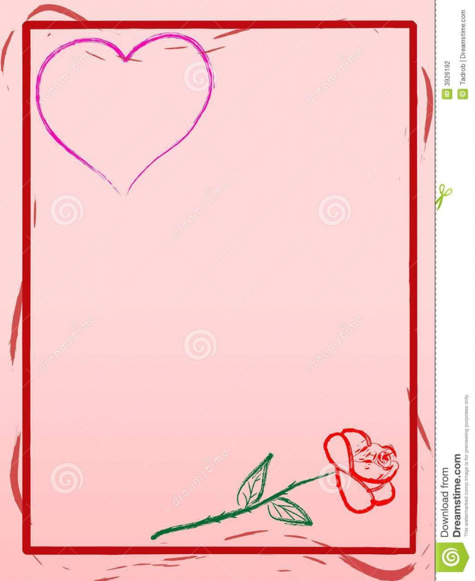 Love letter background stock vector