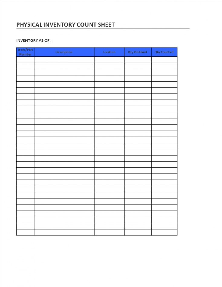 Physical Inventory Count Sheet - Physical_Inventory_Count_Sheet