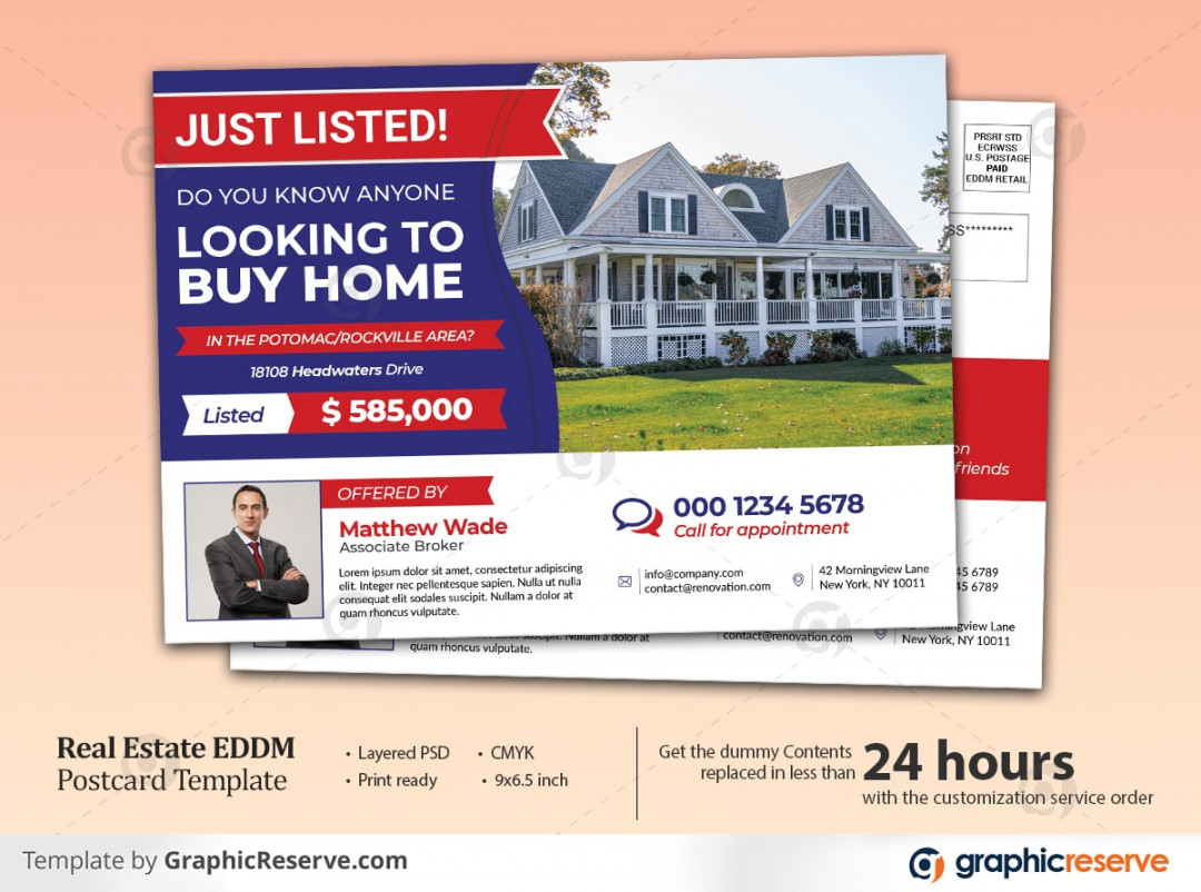 + Pro Real Estate Direct Mail Templates for Realtors in