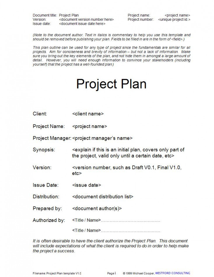 Simple Project Plan - + Examples, Format, Pdf  Examples