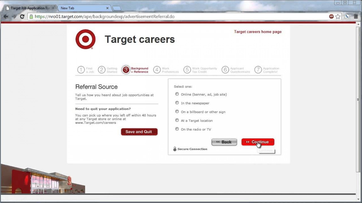 Target Application Online Video